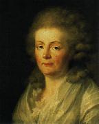 johann friedrich august tischbein Portrait of Anna Amalia of Brunswick-Wolfenbuttel Duchess of Saxe-Weimar and Eisenach USA oil painting artist